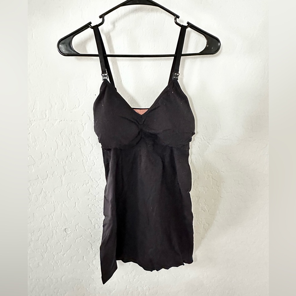 Black tank top